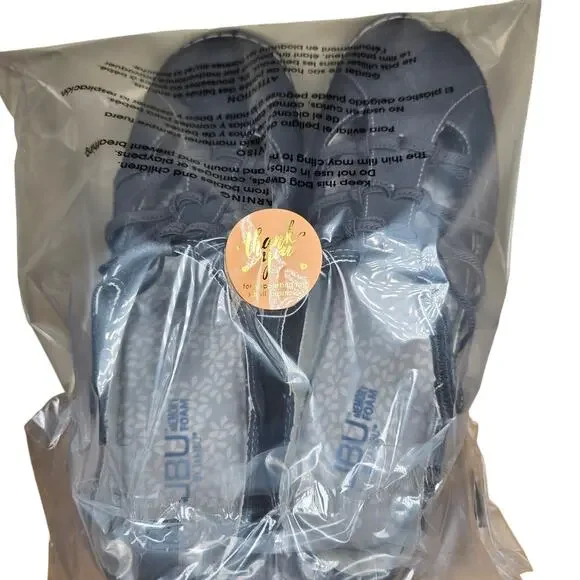 NWOT JBU Womens Juliet SlipOn Casual Memory Foam Gray Shoes Sandals Strappy Sz 8 - Picture 9 of 9